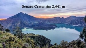 2 days trek to senaru Crater rim Rinjani