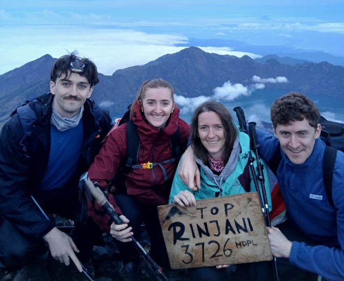 best route to climb mount rinjani